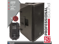 BST  Coluna Bi-Amplificada Profissional 15 450-900W DSP15A